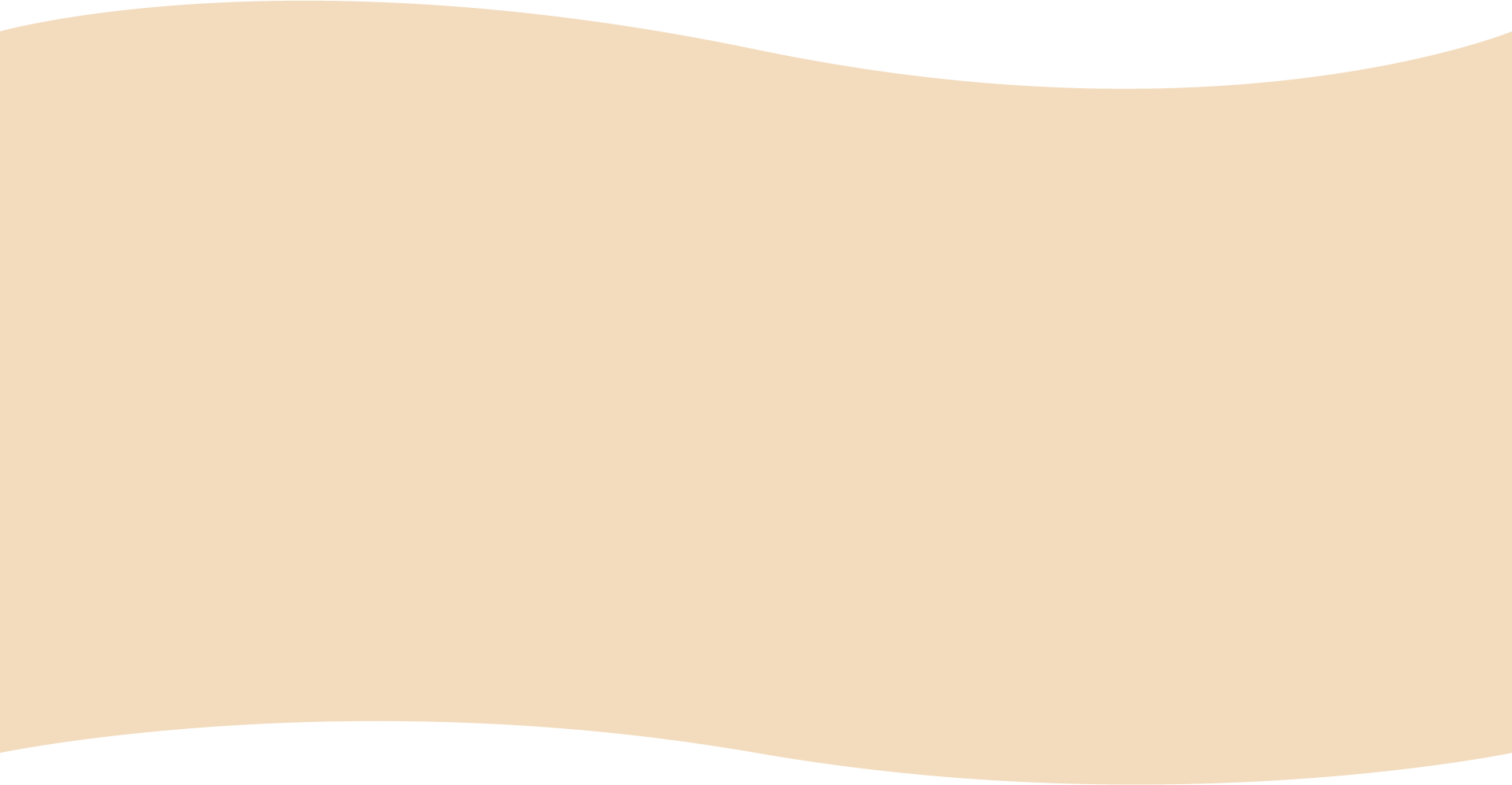 Beige rectange wave