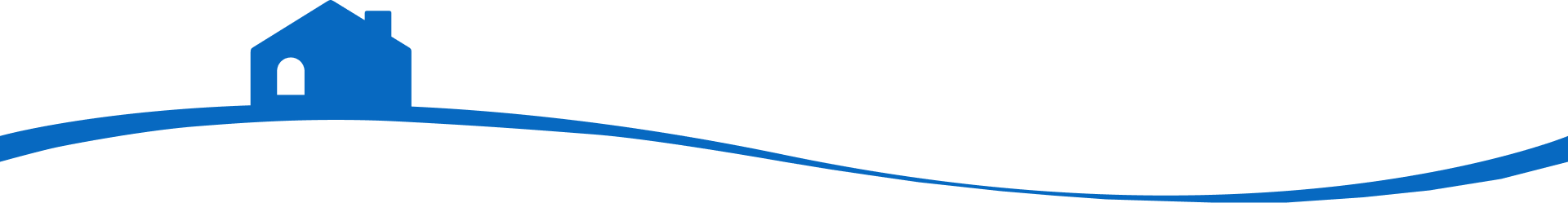 Blue Wave with houses