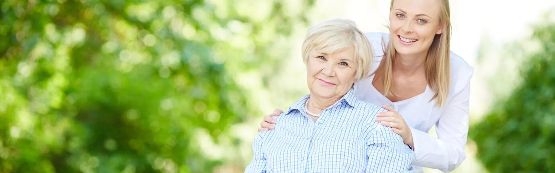 Senior enjoying social activities with a caregiver